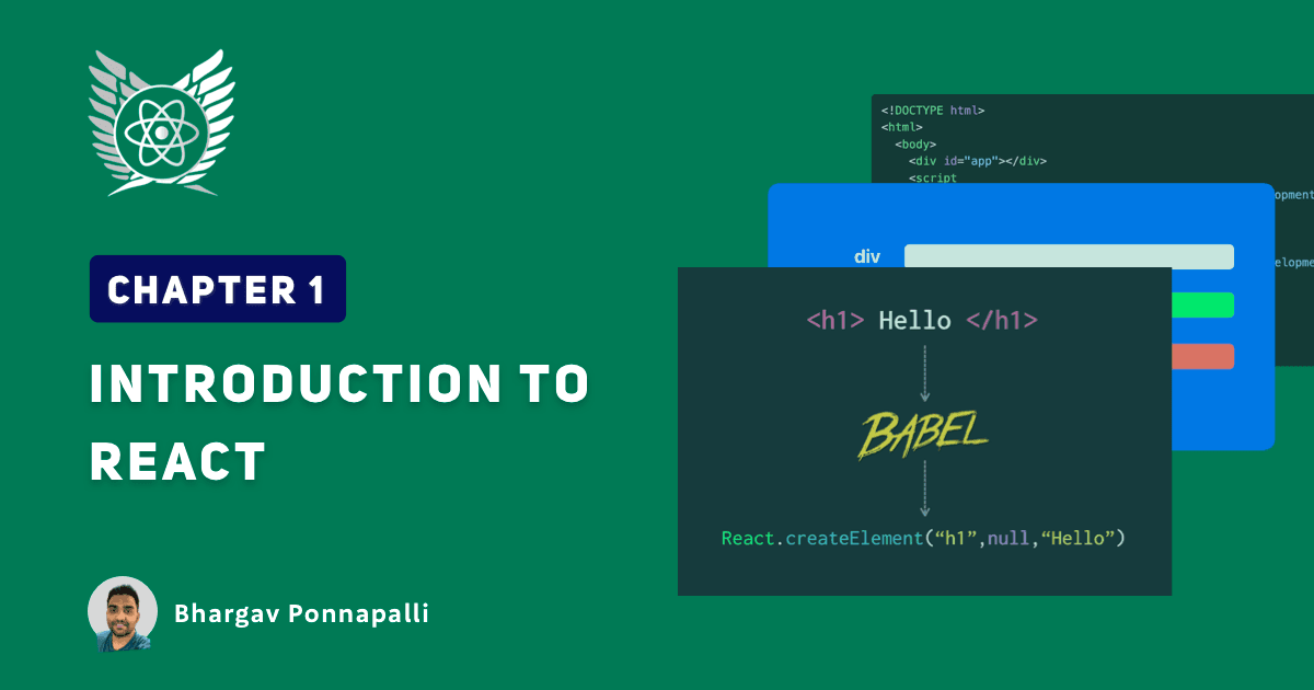 #1 Introduction to React - Delightful React