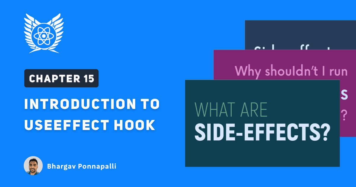 #15 Running side-effects with useEffect - Delightful React